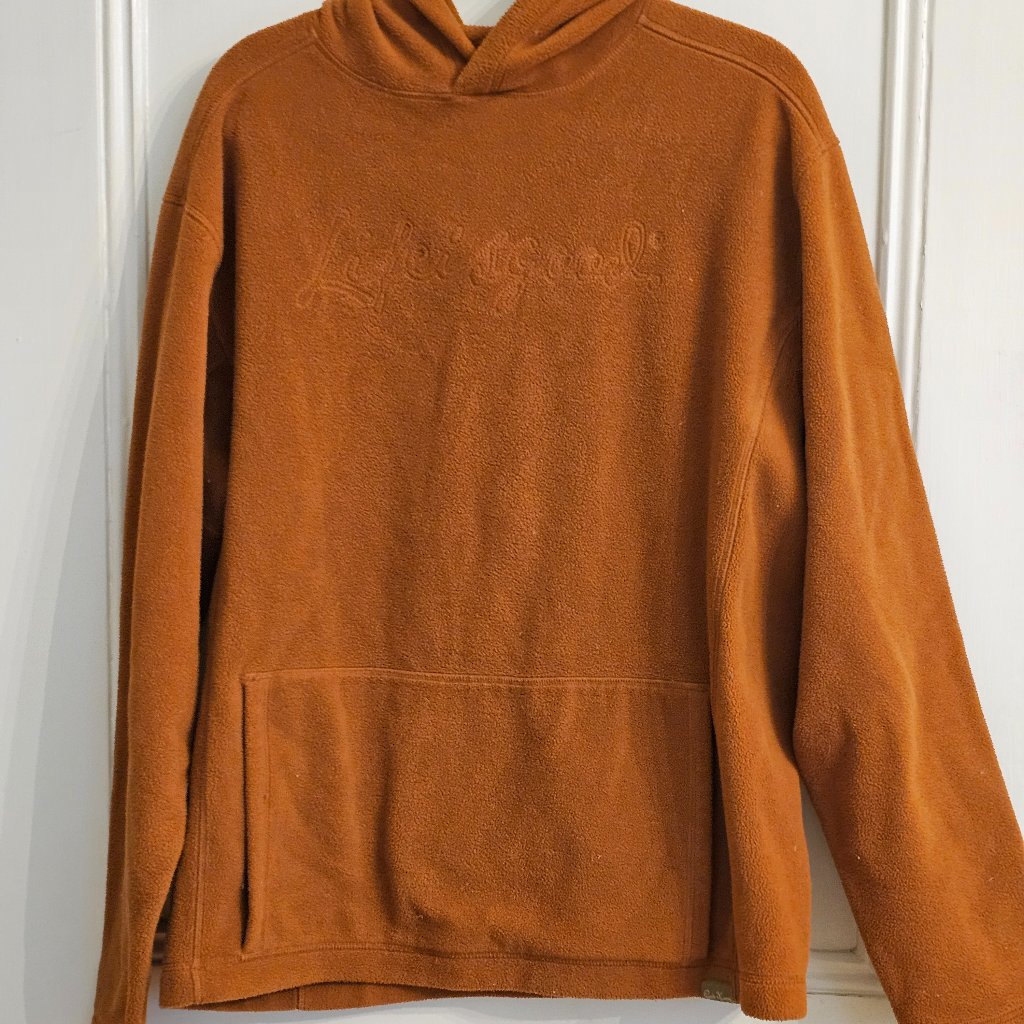 Mens Good Karma By Life Is Good Fleece Hoodie - Sz. L